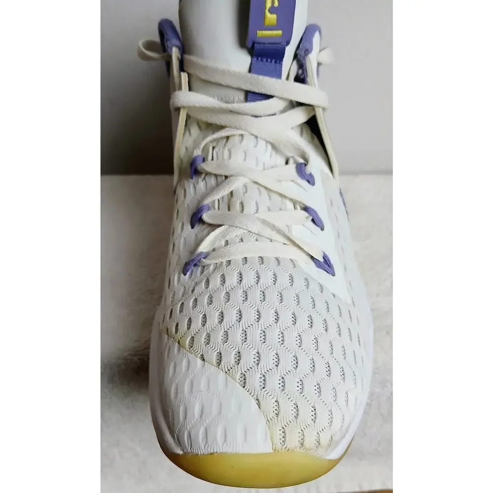 Nike LeBron Witness 5 V Summit White Bronze Men’s Basketball Shoes Size 10.5
